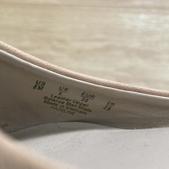 franco sarto hazeline leather pointed toe flat